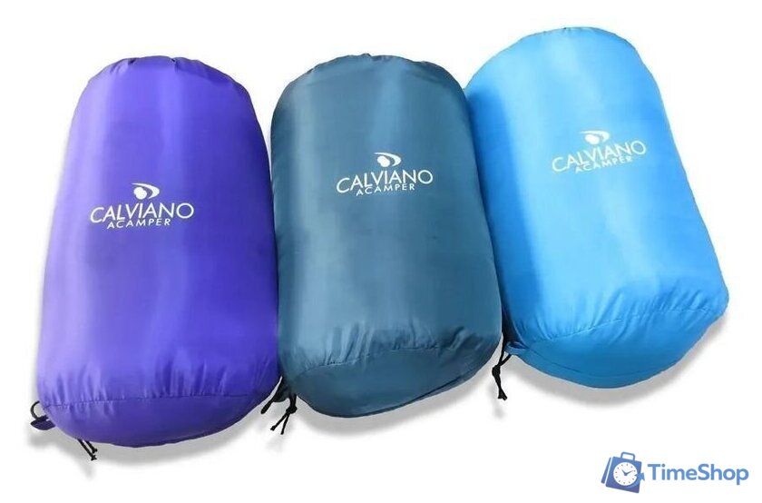 Спальный мешок Calviano Acamper Bergen 300г/м2 (хаки) - Изображение №3 — Интернет-магазин Time-Shop