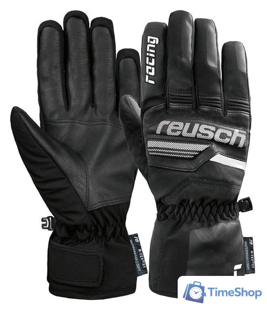 Горнолыжные перчатки Reusch Ski Race VC R-Tex XT 6201257-7701 (р-р 8, Black/White) - Изображение №3 — Интернет-магазин Time-Shop