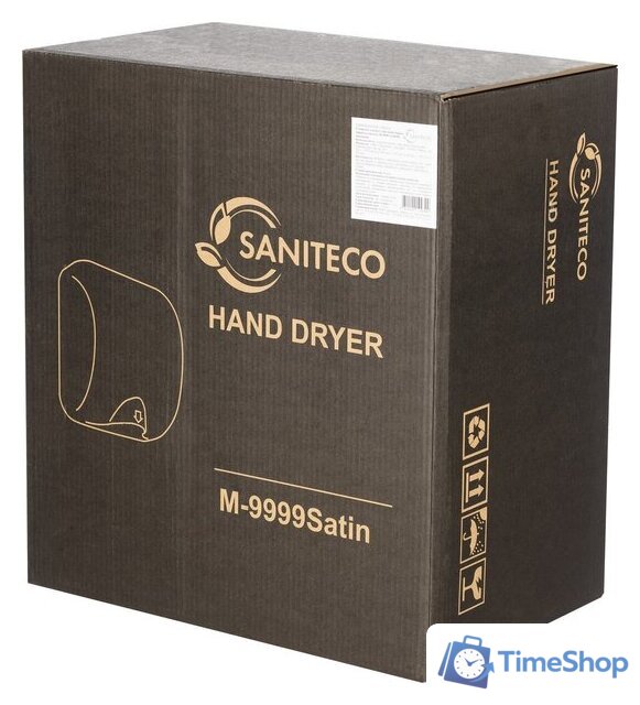 Сушилка для рук Saniteco M-9999 (1200W, матовый) - Изображение №6 — Интернет-магазин Time-Shop