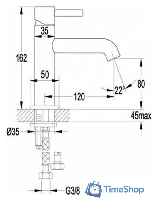 Смеситель Grocenberg GB2099 (золото матовый) - Изображение №14 — Интернет-магазин Time-Shop