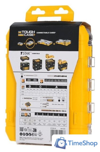 Набор бит и сверл DeWalt DT70785 - Изображение №8 — Интернет-магазин Time-Shop