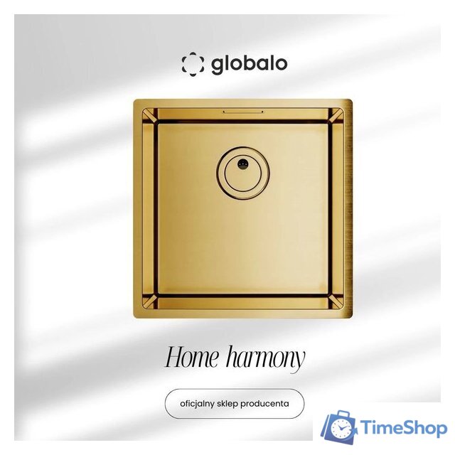 Кухонная мойка Globalo Riwolo 40.1 Gold - Изображение №1 — Интернет-магазин Time-Shop