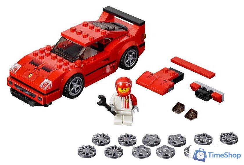 Конструктор LEGO Speed Champions 75890 Ferrari F40 Competizione - Изображение №3 — Интернет-магазин Time-Shop