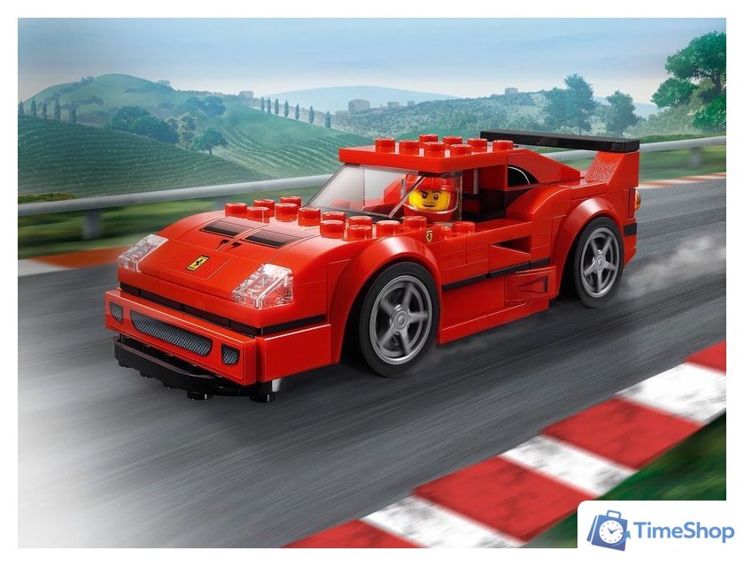 Конструктор LEGO Speed Champions 75890 Ferrari F40 Competizione - Изображение №9 — Интернет-магазин Time-Shop