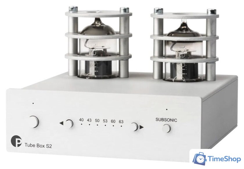 MM/MC фонокорректор Pro-Ject Tube Box S2 (серебристый) - Изображение №1 — Интернет-магазин Time-Shop
