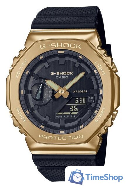 Наручные часы Casio G-Shock GM-2100G-1A9 - Изображение №1 — Интернет-магазин Time-Shop