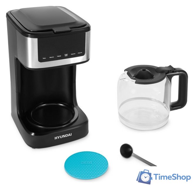 Капельная кофеварка Hyundai HYD-1212 - Изображение №19 — Интернет-магазин Time-Shop