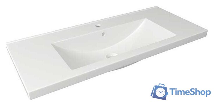 Умывальник Керамин Тобаго 100 ФС (мебельный, белый) - Изображение №1 — Интернет-магазин Time-Shop