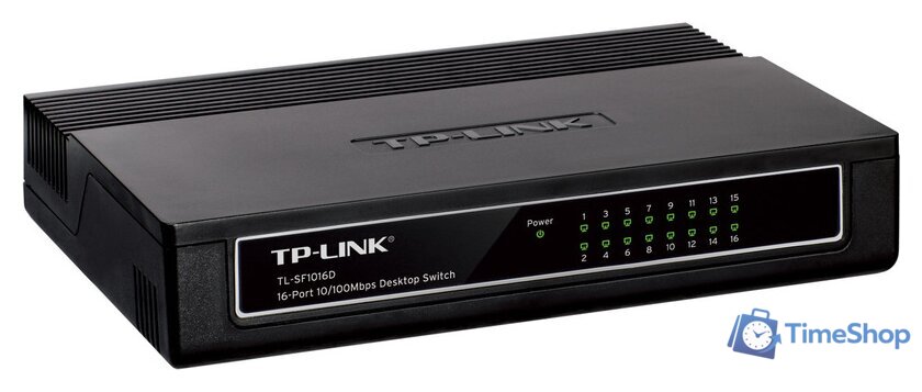 Неуправляемый коммутатор TP-Link TL-SF1016D - Изображение №2 — Интернет-магазин Time-Shop