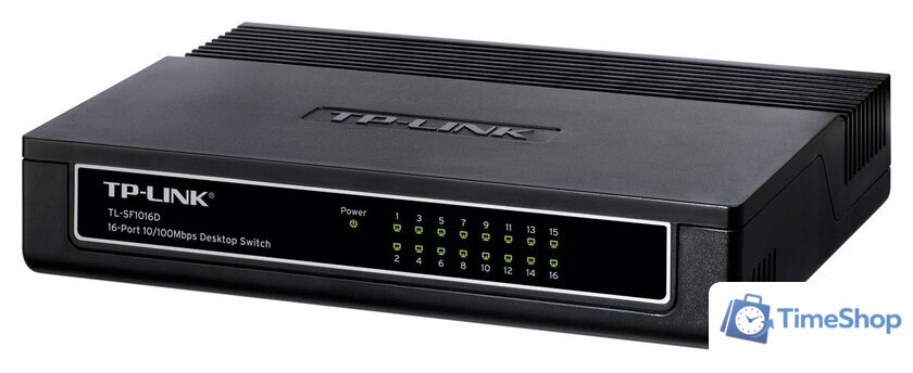 Неуправляемый коммутатор TP-Link TL-SF1016D - Изображение №3 — Интернет-магазин Time-Shop