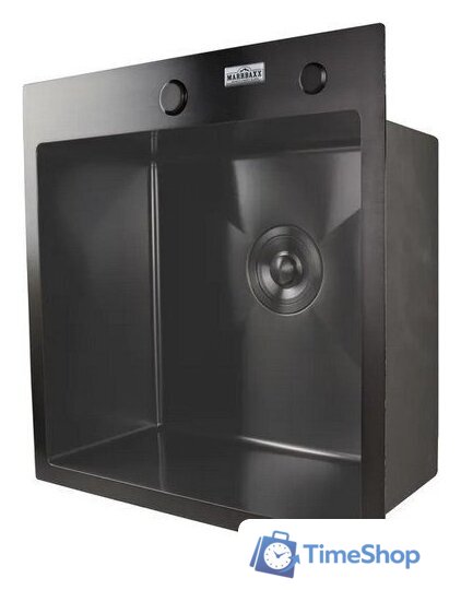 Кухонная мойка MARRBAXX B5050-R B5050-MR (графит) - Изображение №3 — Интернет-магазин Time-Shop