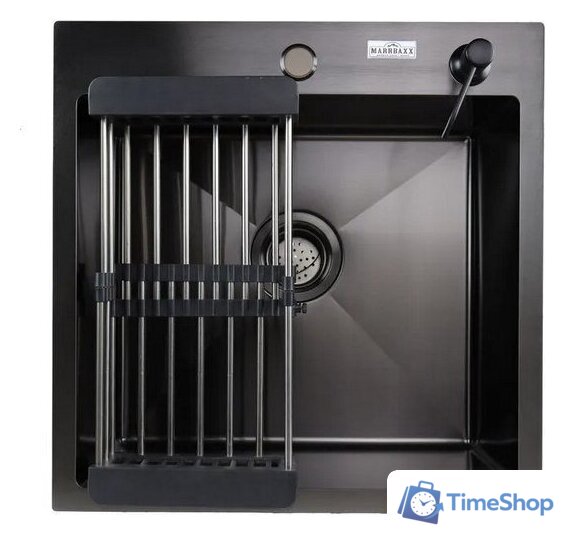 Кухонная мойка MARRBAXX B5050-R B5050-MR (графит) - Изображение №6 — Интернет-магазин Time-Shop