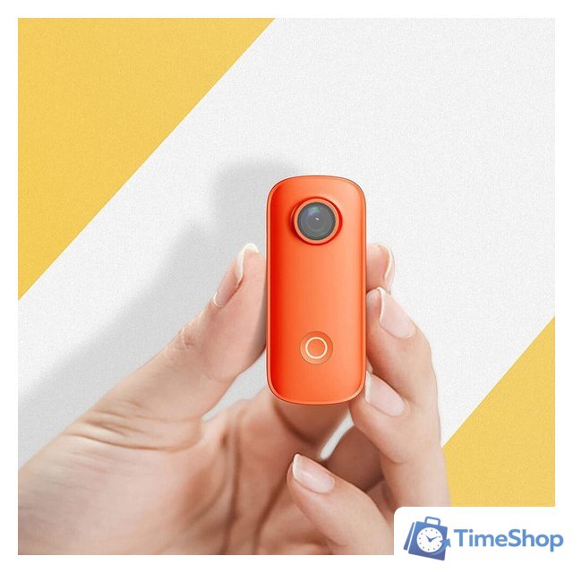 Экшен-камера SJCAM C100+ (оранжевый) - Изображение №2 — Интернет-магазин Time-Shop