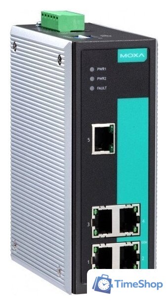 Неуправляемый коммутатор Moxa EDS-305-T - Изображение №1 — Интернет-магазин Time-Shop