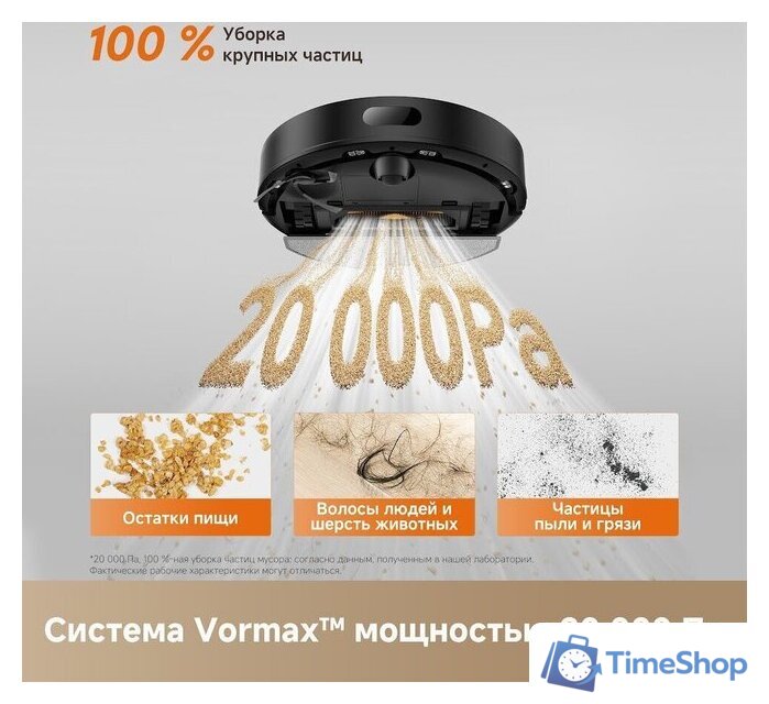 Робот-пылесос Dreame Robot Vacuum F21 Black RLF42GA (евровилка, черный) - Изображение №17 — Интернет-магазин Time-Shop