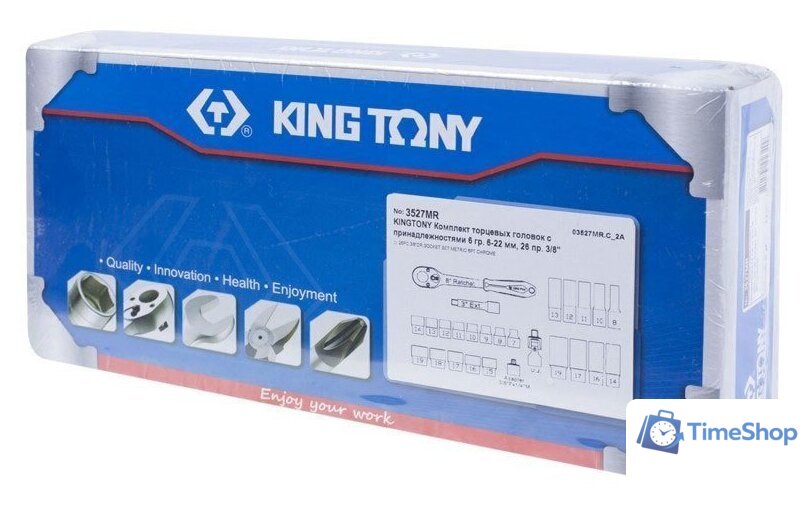 Универсальный набор инструментов King Tony 3527MR (26 предметов) - Изображение №6 — Интернет-магазин Time-Shop
