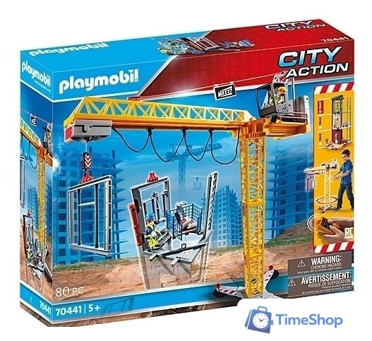 Конструктор Playmobil PM70441 Кран - Изображение №1 — Интернет-магазин Time-Shop