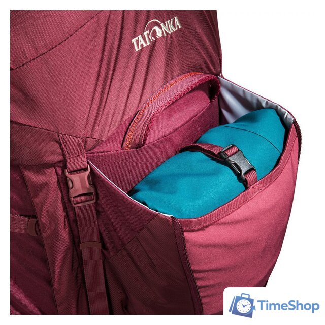 Туристический рюкзак Tatonka Yukon X1 65+10 Woman 1346.047 (красный) - Изображение №6 — Интернет-магазин Time-Shop