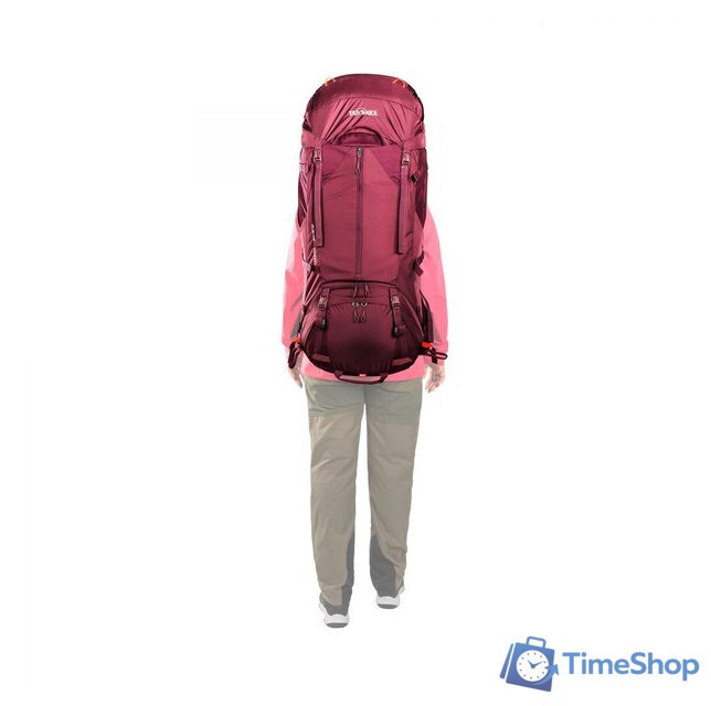 Туристический рюкзак Tatonka Yukon X1 65+10 Woman 1346.047 (красный) - Изображение №11 — Интернет-магазин Time-Shop