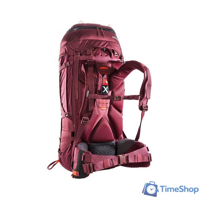 Туристический рюкзак Tatonka Yukon X1 65+10 Woman 1346.047 (красный) - Изображение №2 — Интернет-магазин Time-Shop