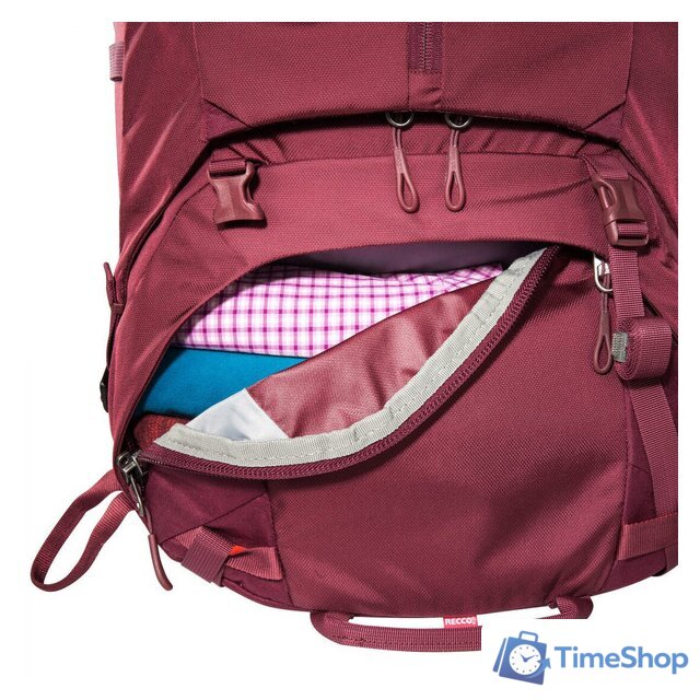 Туристический рюкзак Tatonka Yukon X1 65+10 Woman 1346.047 (красный) - Изображение №7 — Интернет-магазин Time-Shop