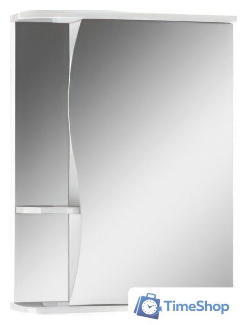 Айсберг Шкаф с зеркалом Волна 1-50 (правый) - Изображение №1 — Интернет-магазин Time-Shop