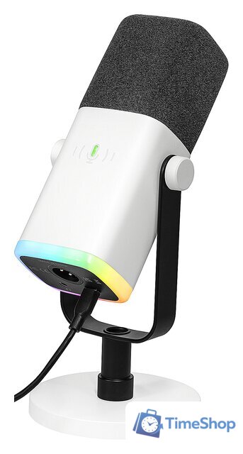 Проводной микрофон FIFINE AM8 (белый) - Изображение №1 — Интернет-магазин Time-Shop