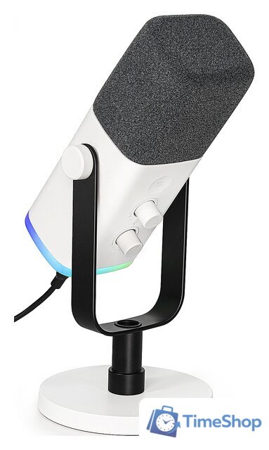 Проводной микрофон FIFINE AM8 (белый) - Изображение №3 — Интернет-магазин Time-Shop