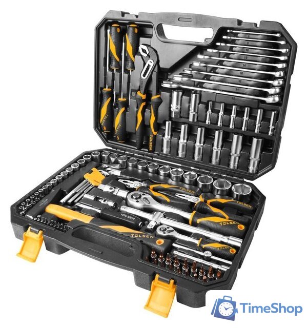 Универсальный набор инструментов Tolsen TT85354 (116 предметов) - Изображение №1 — Интернет-магазин Time-Shop