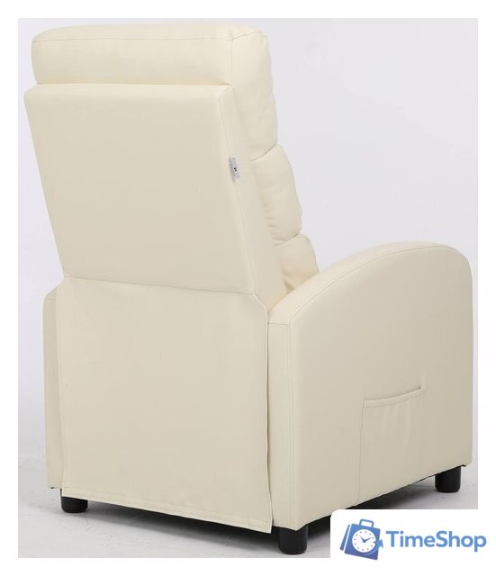 Реклайнер Calviano 2164 (экокожа, бежевый) - Изображение №7 — Интернет-магазин Time-Shop