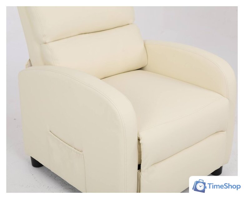 Реклайнер Calviano 2164 (экокожа, бежевый) - Изображение №11 — Интернет-магазин Time-Shop