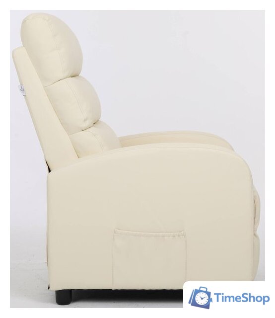 Реклайнер Calviano 2164 (экокожа, бежевый) - Изображение №6 — Интернет-магазин Time-Shop