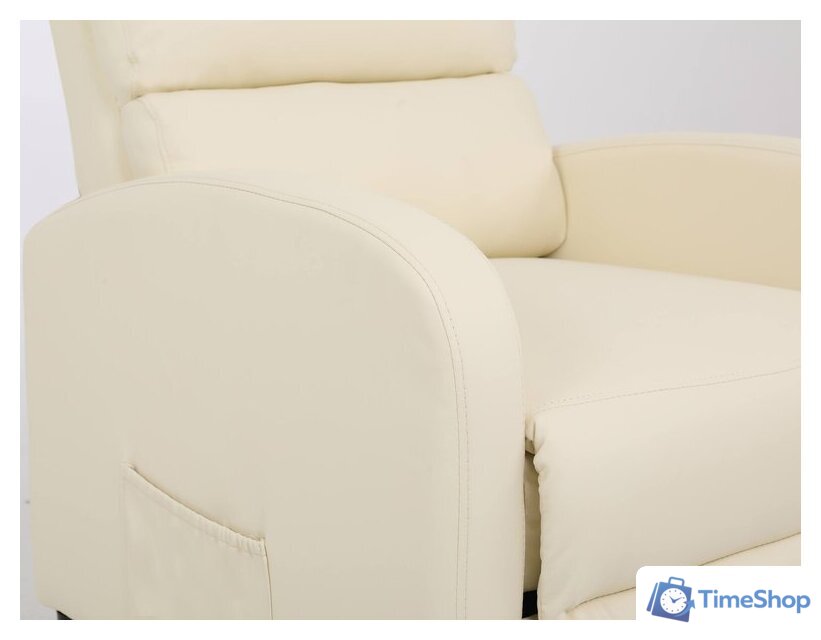 Реклайнер Calviano 2164 (экокожа, бежевый) - Изображение №16 — Интернет-магазин Time-Shop