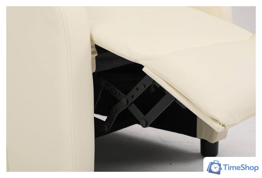 Реклайнер Calviano 2164 (экокожа, бежевый) - Изображение №10 — Интернет-магазин Time-Shop