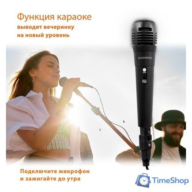 Беспроводная колонка SunWind SW-MS50 - Изображение №28 — Интернет-магазин Time-Shop