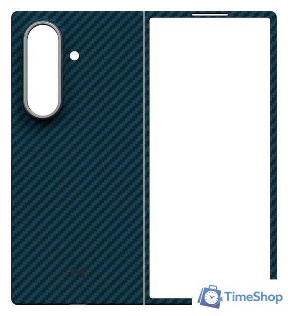 Чехол для телефона Magssory Aramid Case для Samsung Galaxy Z Fold7 CFB034blue - Изображение №2 — Интернет-магазин Time-Shop