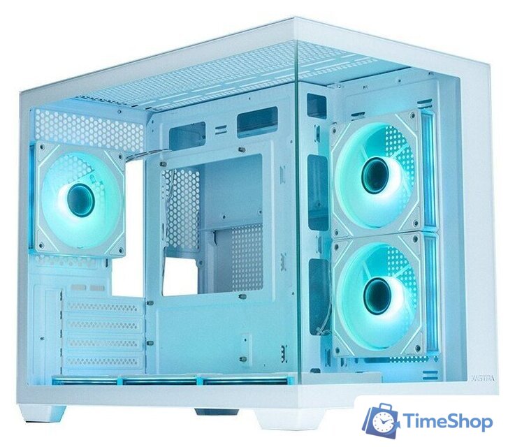 Корпус XASTRA QW500M 6ARGB-C10-UC (белый) - Изображение №2 — Интернет-магазин Time-Shop