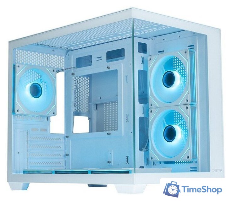 Корпус XASTRA QW500M 6ARGB-C10-UC (белый) - Изображение №1 — Интернет-магазин Time-Shop