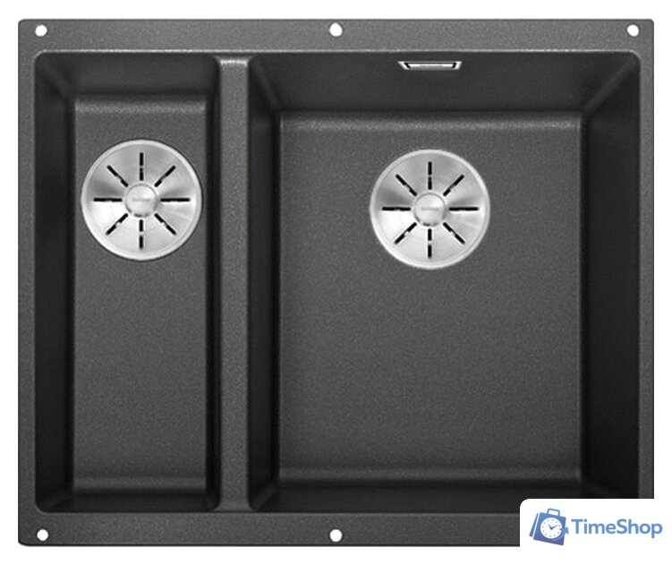 Кухонная мойка Blanco Subline 340/160-U (правая, антрацит) - Изображение №1 — Интернет-магазин Time-Shop