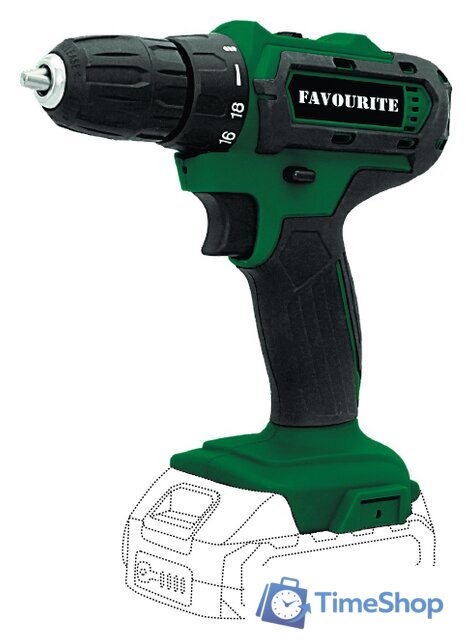Дрель-шуруповерт Favourite OBS 21 DC (без АКБ) - Изображение №1 — Интернет-магазин Time-Shop