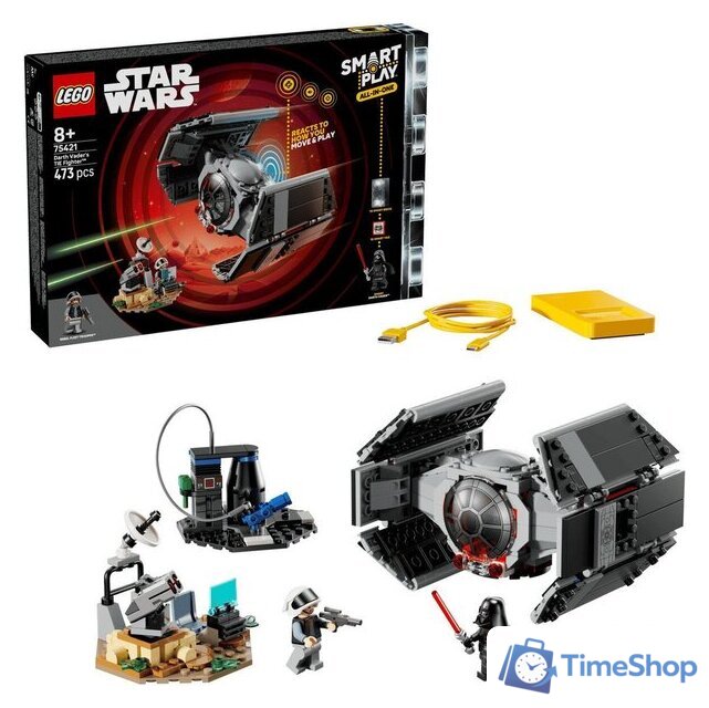 Конструктор LEGO Star Wars 75421 Smart Play Истребитель TIE Дарта Вейдера - Изображение №2 — Интернет-магазин Time-Shop