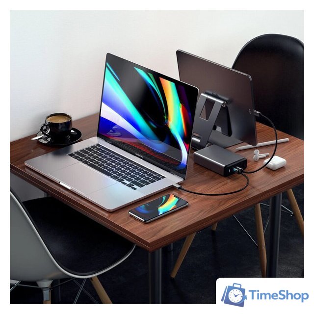 Сетевое зарядное Satechi 108W Pro Type-C PD Desktop Charger (американская вилка) - Изображение №9 — Интернет-магазин Time-Shop