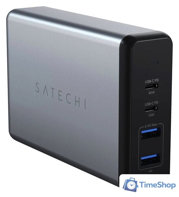 Сетевое зарядное Satechi 108W Pro Type-C PD Desktop Charger (американская вилка) - Изображение №1 — Интернет-магазин Time-Shop