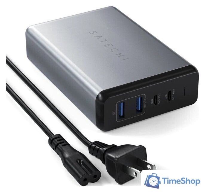 Сетевое зарядное Satechi 108W Pro Type-C PD Desktop Charger (американская вилка) - Изображение №3 — Интернет-магазин Time-Shop
