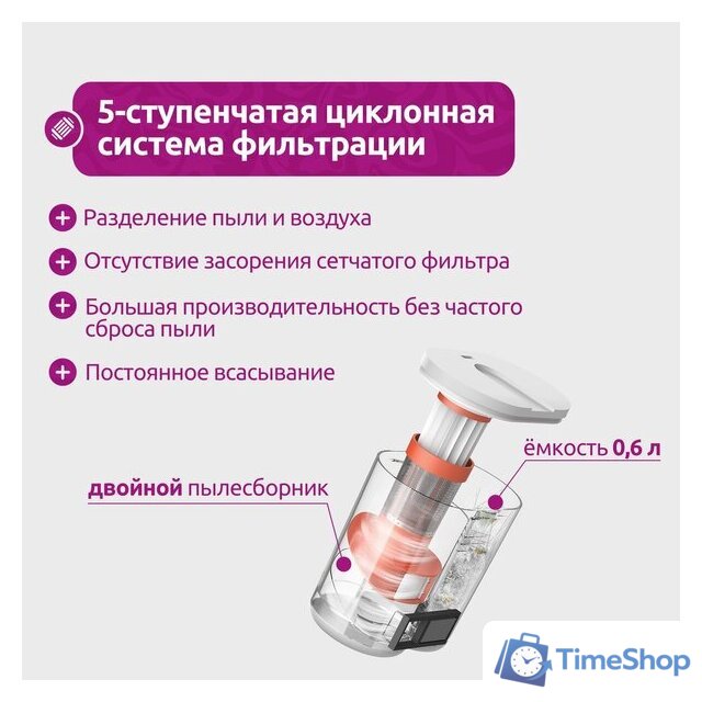 Пылесос для удаления пылевых клещей Deerma DEM-CM980W - Изображение №18 — Интернет-магазин Time-Shop