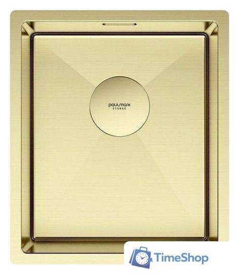 Кухонная мойка Paulmark Next 38 UNI PM213844-LG (золото/светлое золото) - Изображение №1 — Интернет-магазин Time-Shop