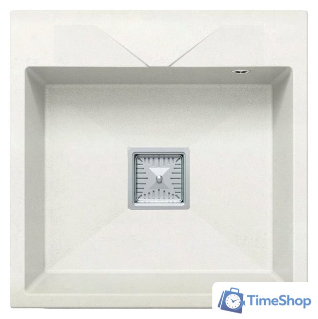 Кухонная мойка Polygran Blade 500 (белый хлопок) - Изображение №1 — Интернет-магазин Time-Shop