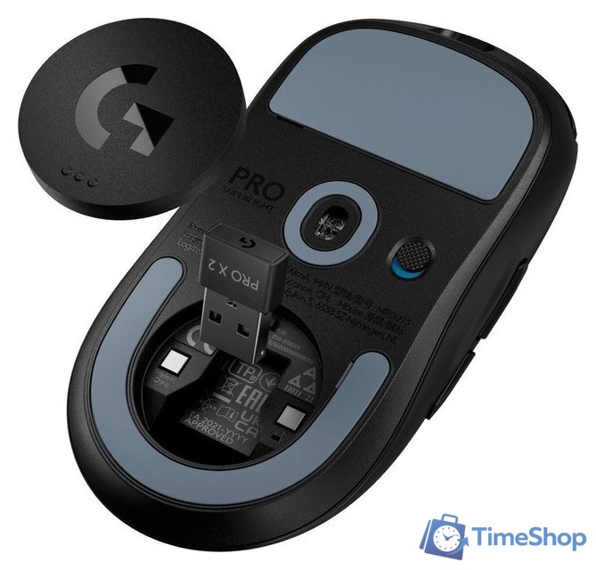 Игровая мышь Logitech G Pro X Superlight 2 (черный) - Изображение №6 — Интернет-магазин Time-Shop