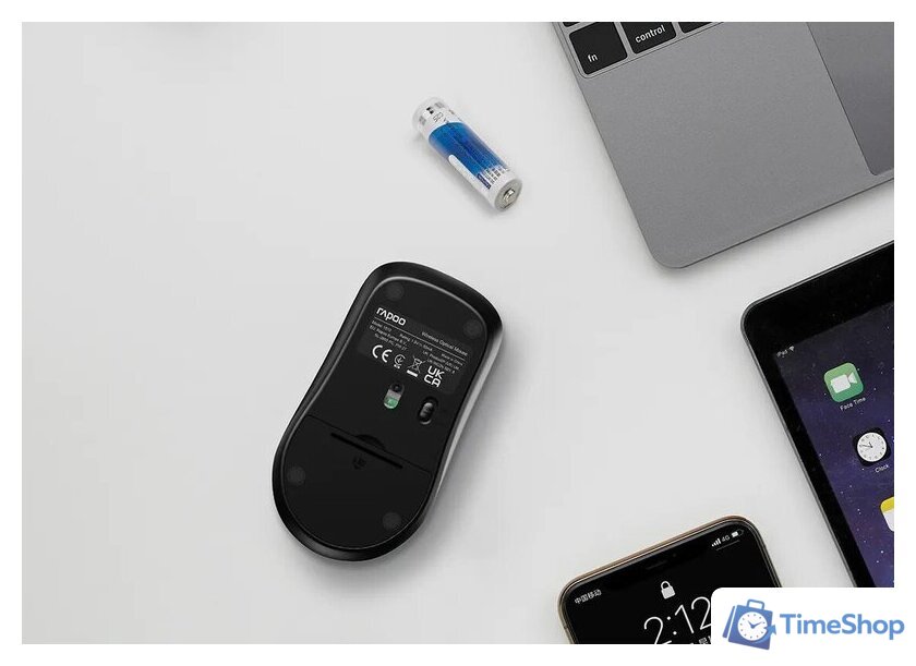 Мышь Rapoo 1510 (черный) - Изображение №7 — Интернет-магазин Time-Shop