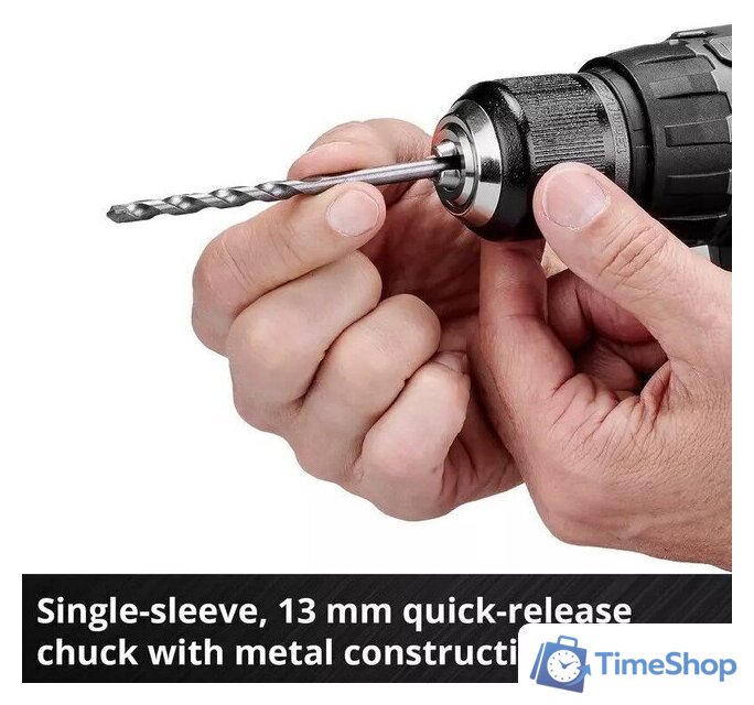 Ударная дрель-шуруповерт Einhell TP-CD 18/60 Li-i BL Solo 4514205 (с 2-мя АКБ, кейс) - Изображение №5 — Интернет-магазин Time-Shop